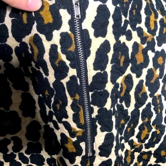 NWT Ark & Co. by Anthropologie Leopard Blouse - Picture 6 of 10